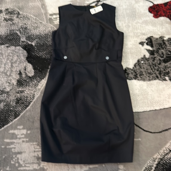 Brooks Brothers Black Sleeveless Dress